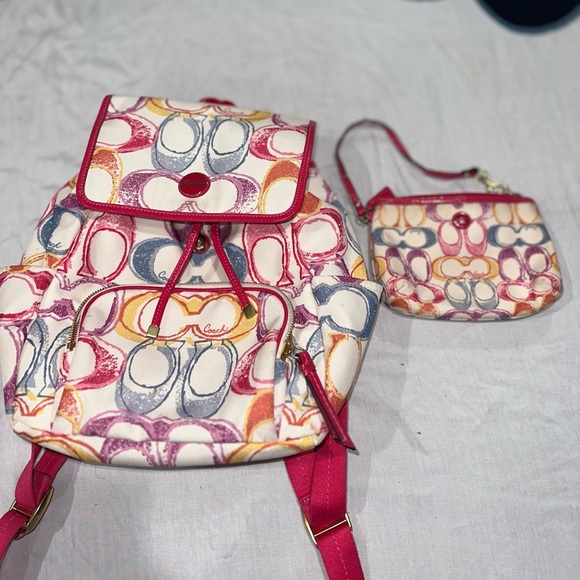 Coach backpack - Picture 1 of 12